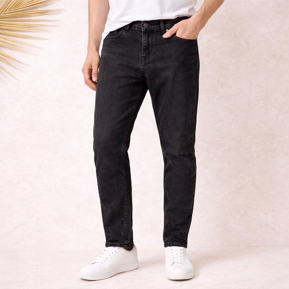 U.S. Polo Assn. Washed Black Straight Leg Jeans Men’s W36 L30 Stretch
